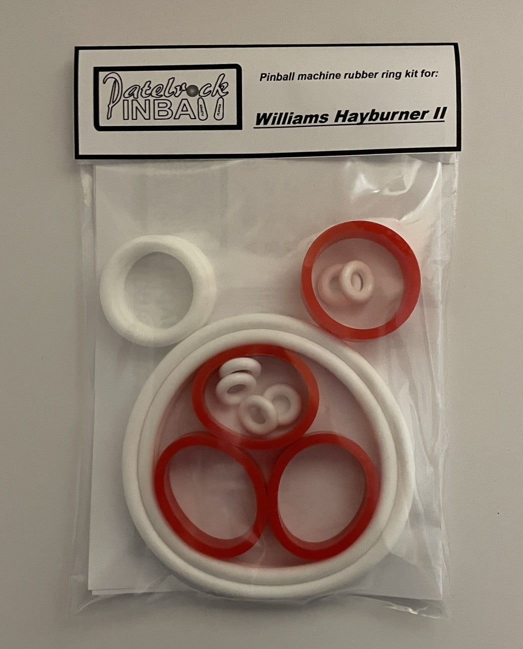 Williams Hayburners II Pinball Machine Rubber Ring Kit