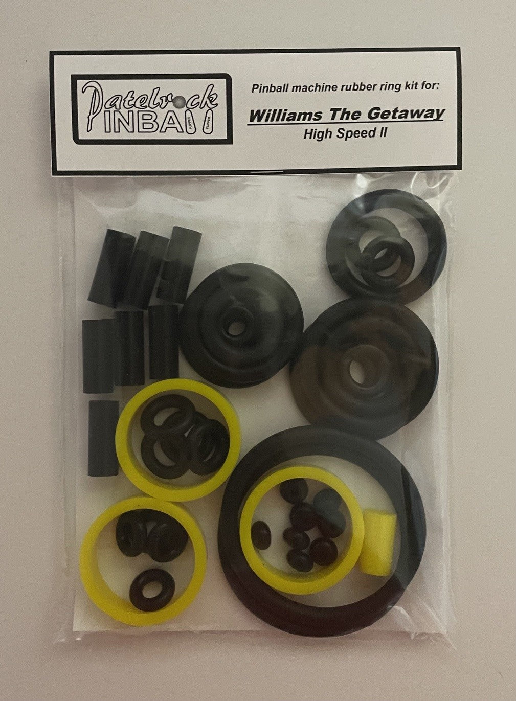 Williams The Getaway: High Speed II Pinball Machine Rubber Ring Kit