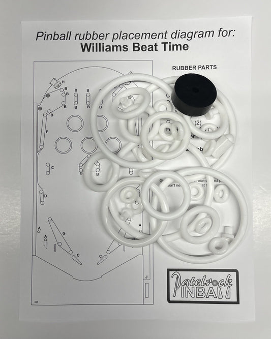 Williams Beat Time Pinball Machine Maintenance Kit