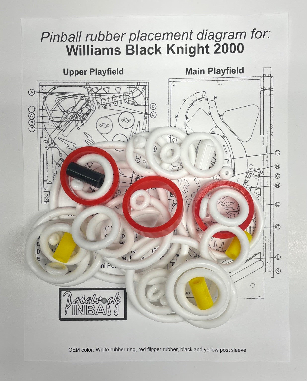 Williams Black Knight 2000 Pinball Machine Maintenance Kit