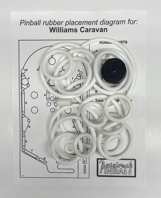 Williams Caravan Pinball Machine Maintenance Kit