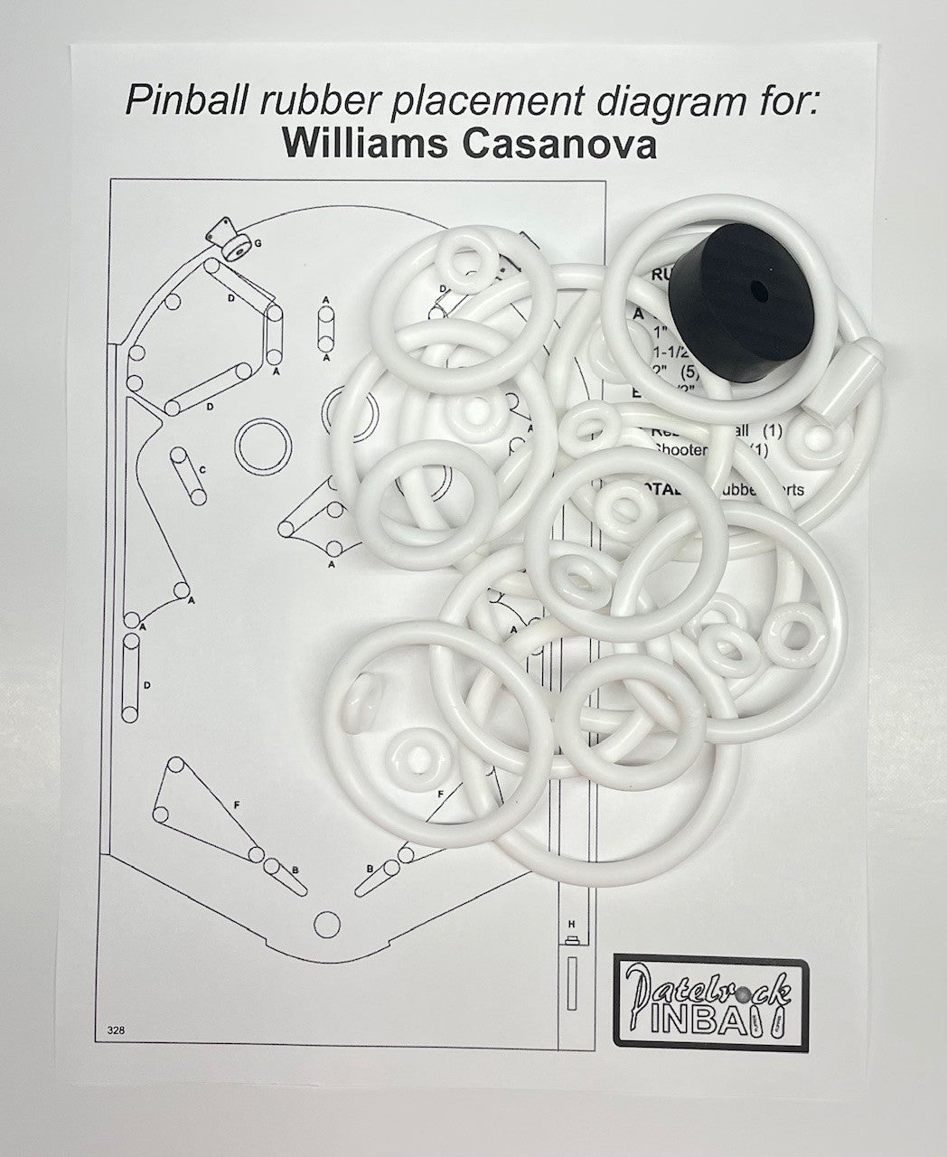 Williams Casanova Pinball Machine Maintenance Kit