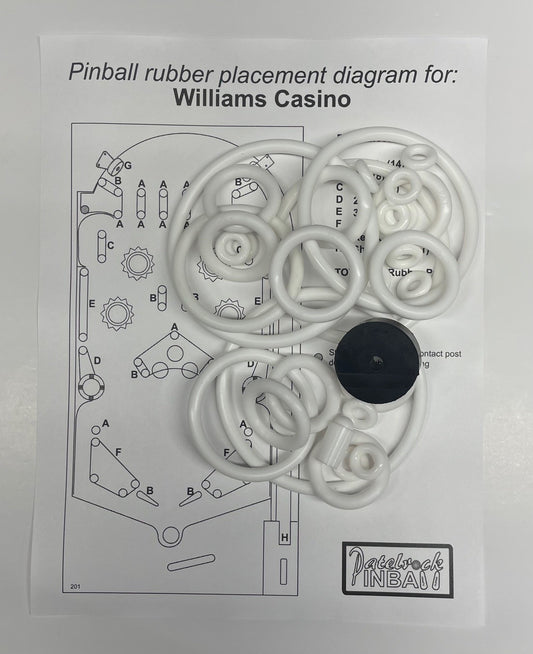 Williams Casino Pinball Machine Maintenance Kit
