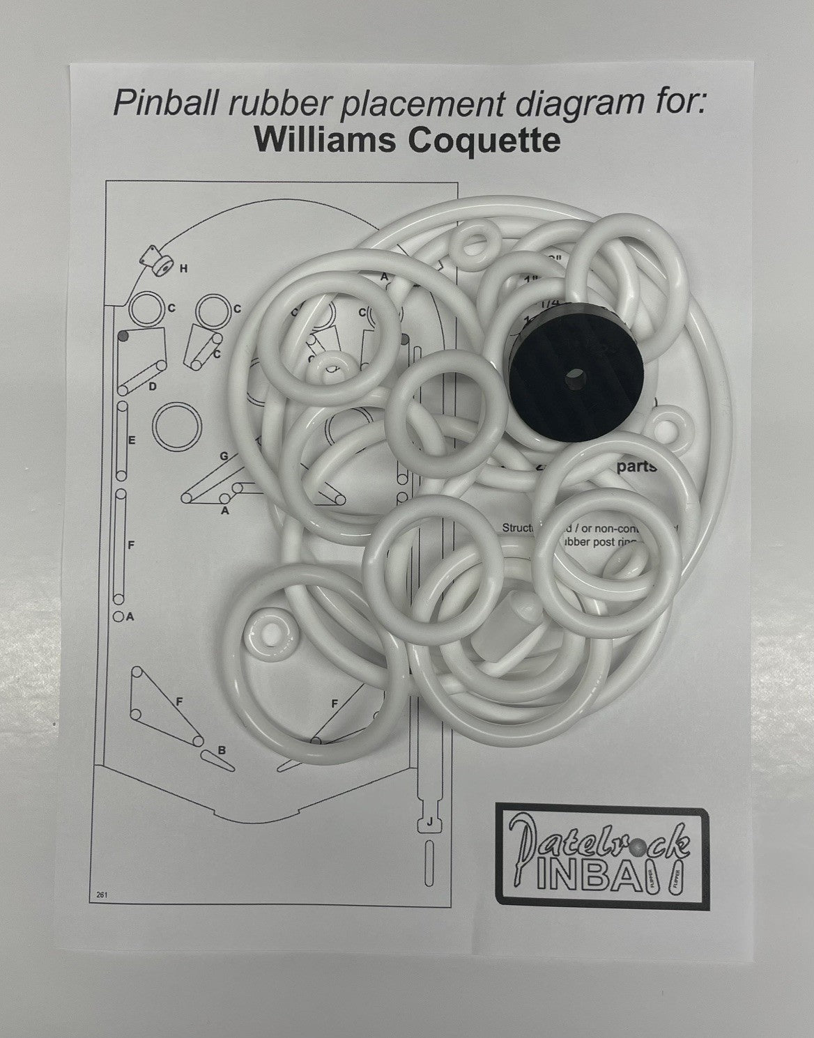 Williams Coquette Pinball Machine Maintenance Kit