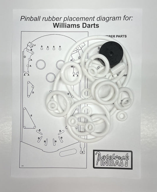 Williams Darts Pinball Machine Rubber Ring Kit