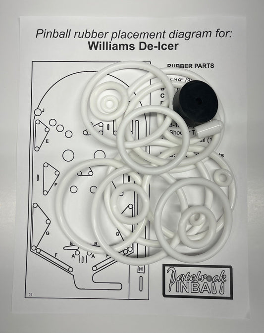 Williams De-Icer Pinball Machine Maintenance Kit
