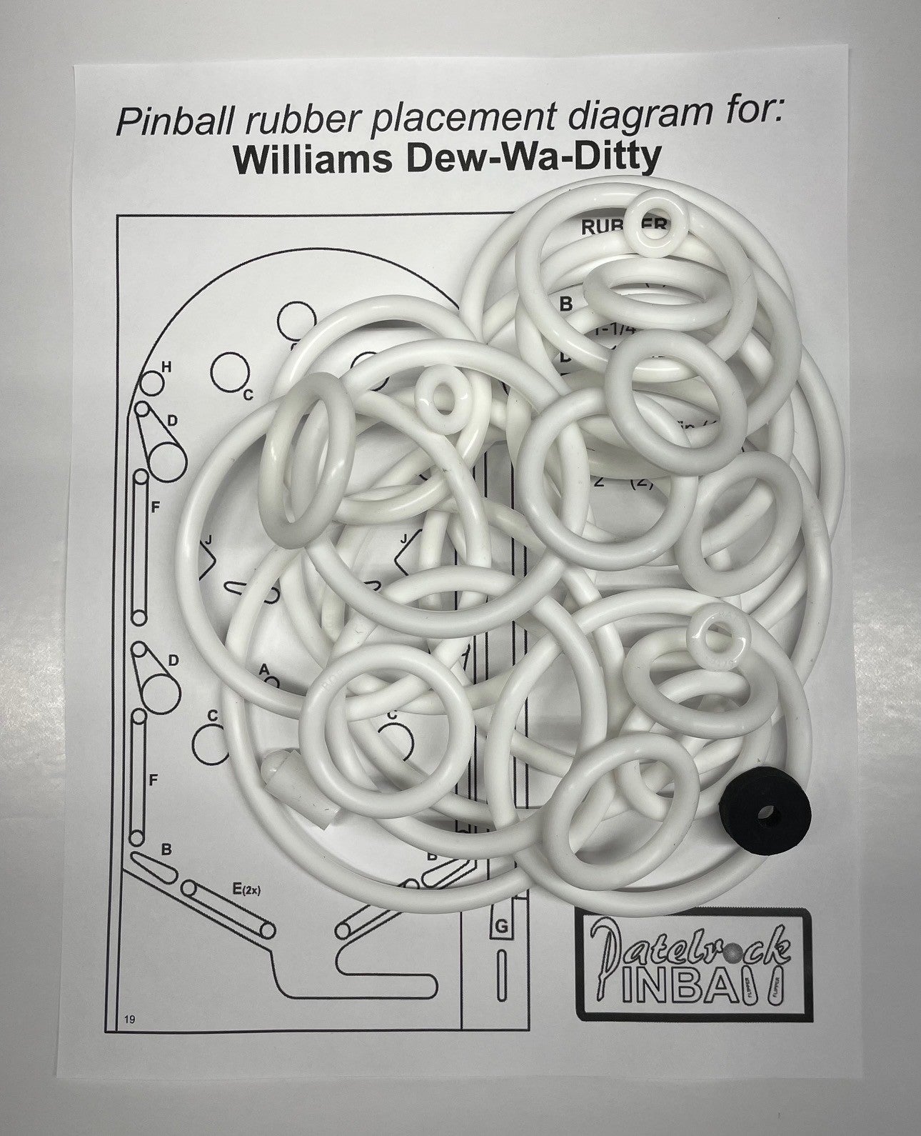 Williams Dew-Wa-Ditty Pinball Machine Maintenance Kit