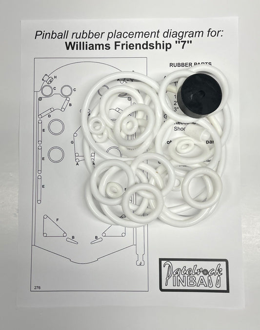 Williams Friendship 7 Pinball Machine Maintenance Kit