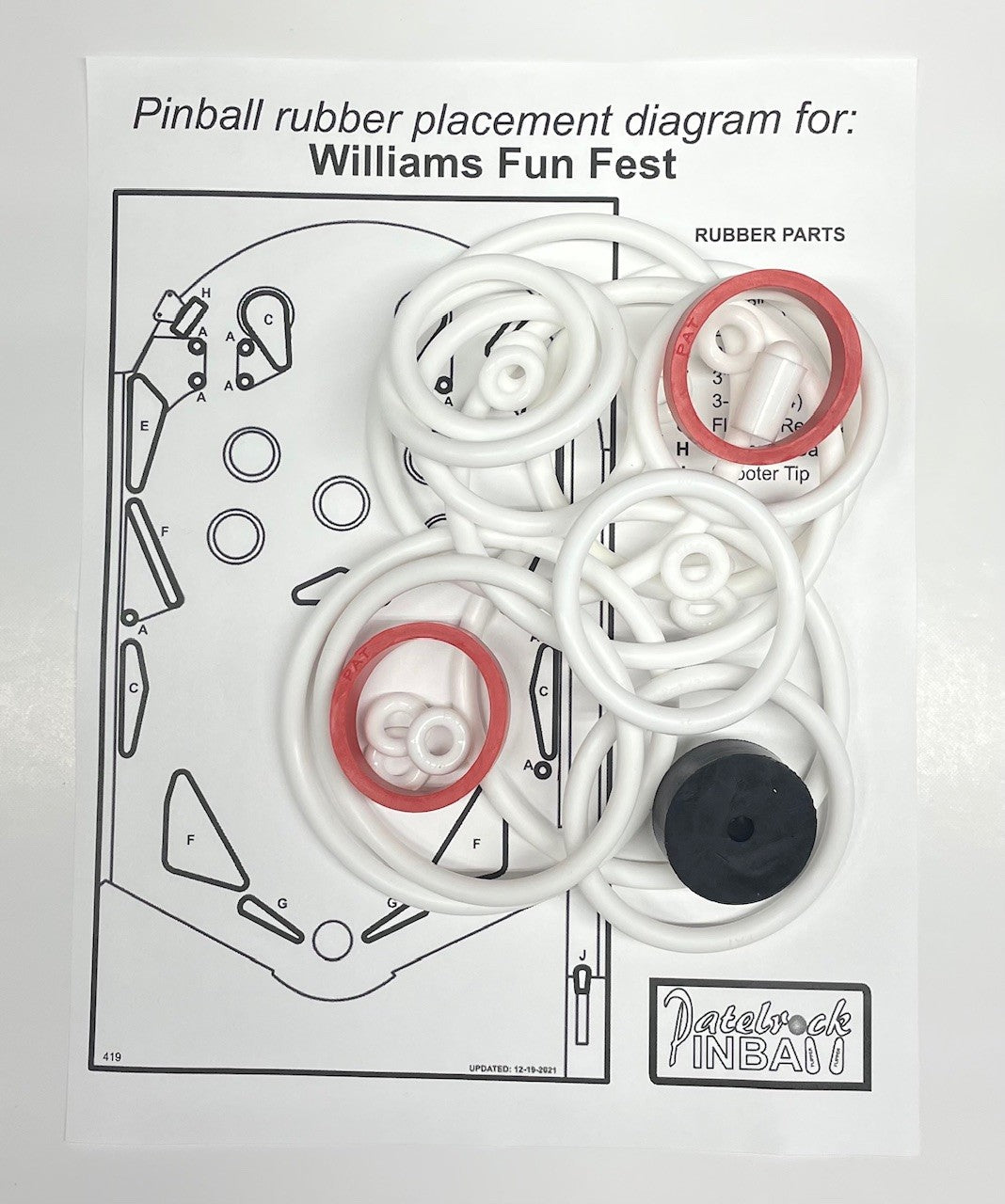 Williams Fun Fest Pinball Machine Maintenance Kit