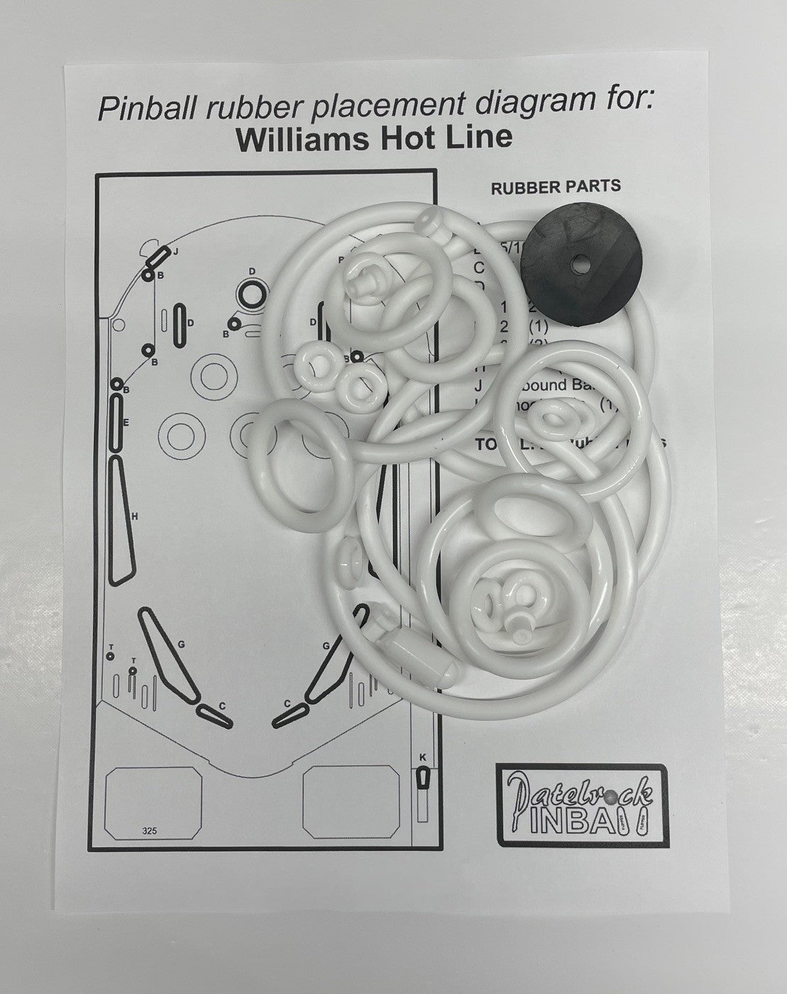 Williams Hot Line Pinball Machine Maintenance Kit