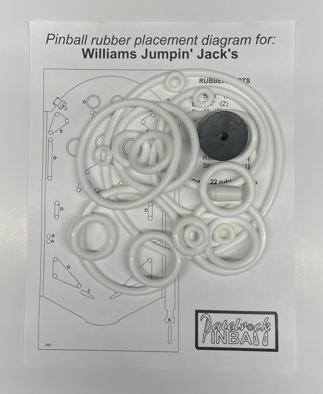 Williams Jumpin Jack's Pinball Machine Maintenance Kit