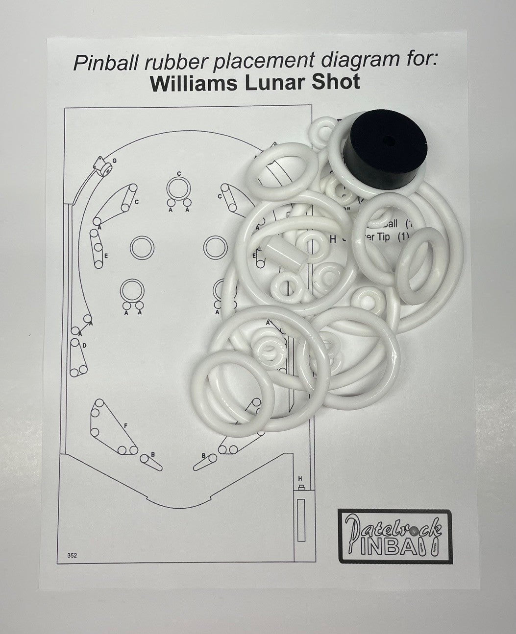 Williams Lunar Shot Pinball Machine Maintenance Kit