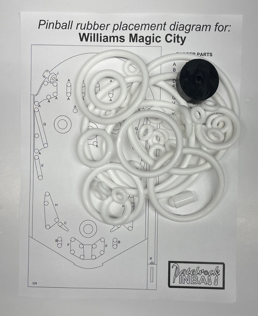 Williams Magic City Pinball Machine Maintenance Kit