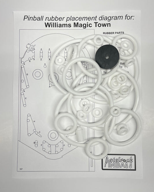 Williams Magic Town Pinball Machine Maintenance Kit
