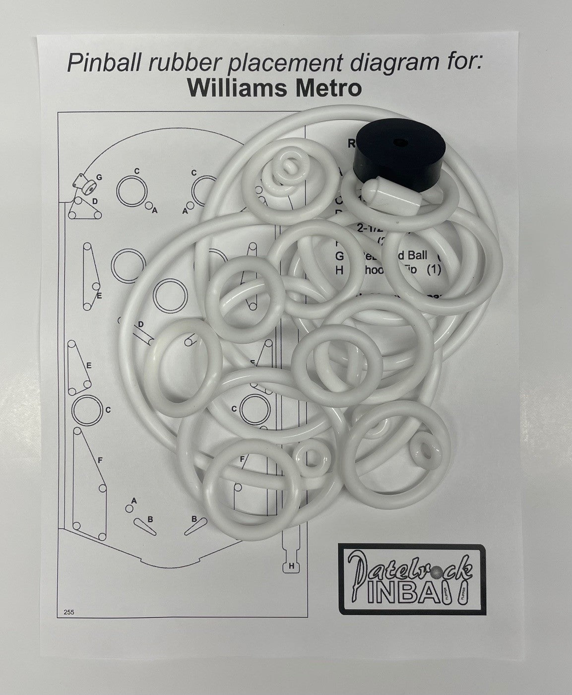 Williams Metro Pinball Machine Maintenance Kit