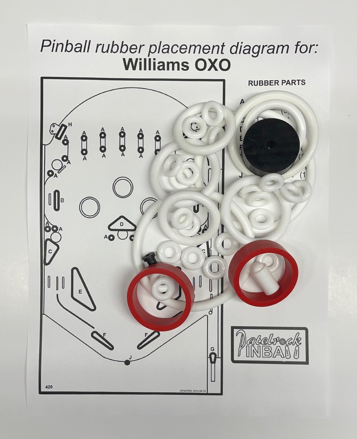 Williams OXO Pinball Machine Maintenance Kit