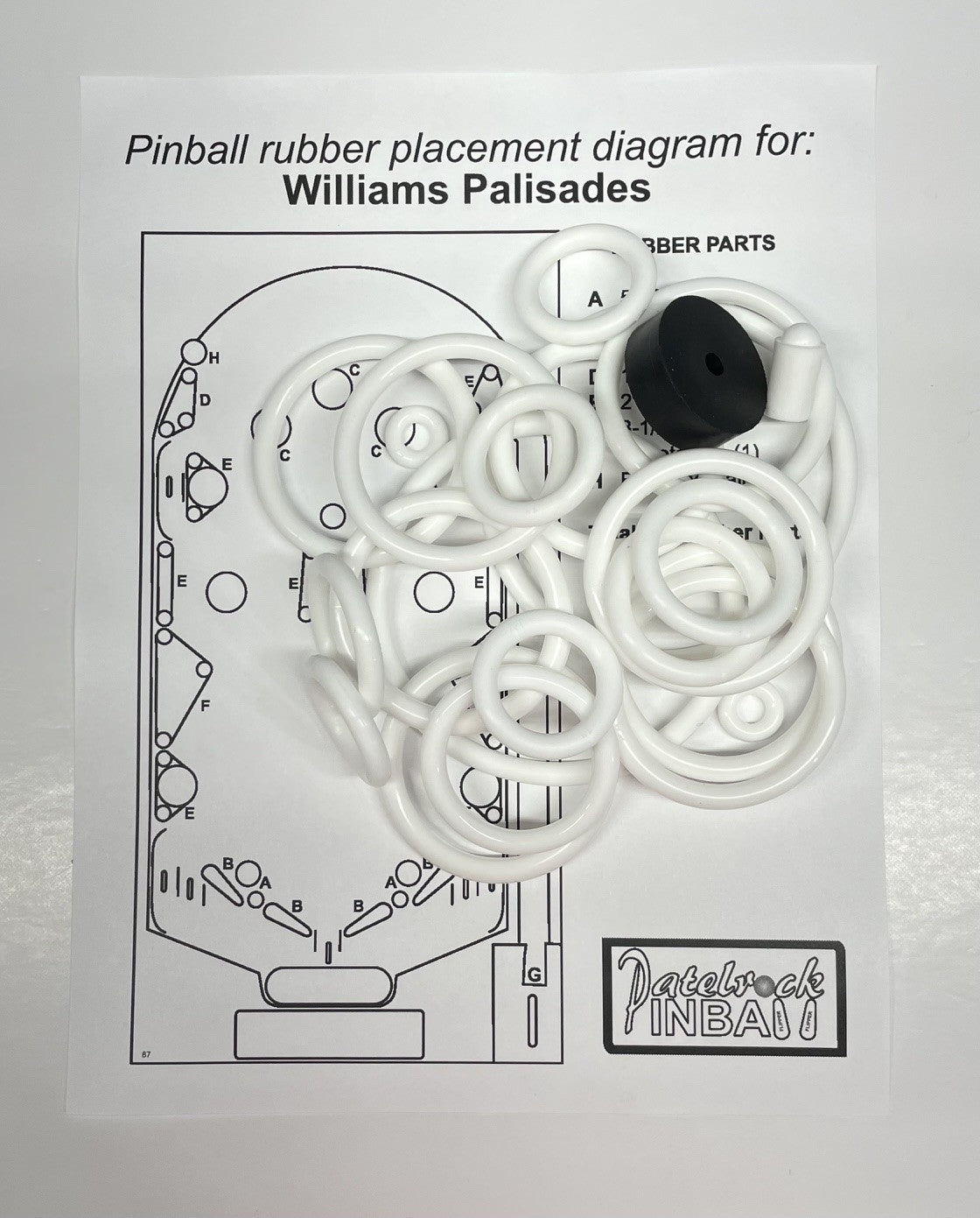 Williams Palisades Pinball Machine Maintenance Kit