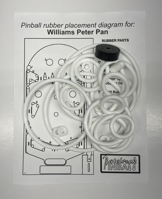 Williams Peter Pan Pinball Machine Maintenance Kit