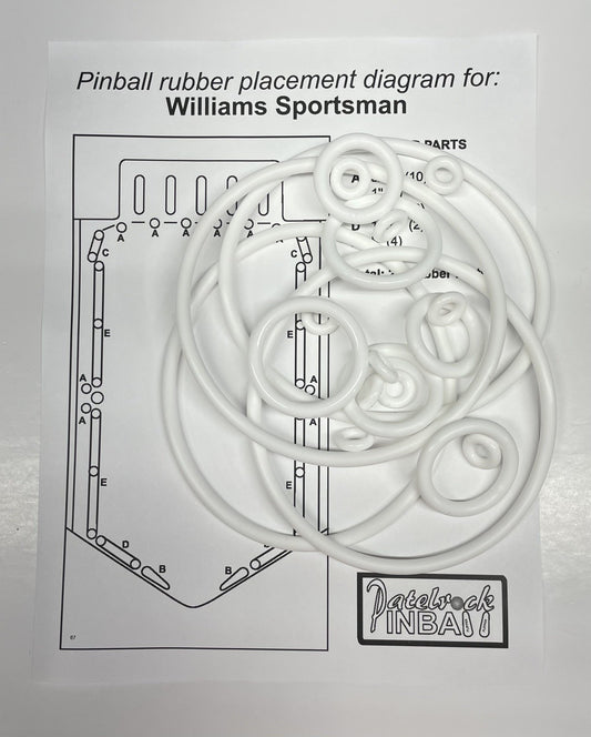 Williams Sportsman Pinball Machine Maintenance Kit