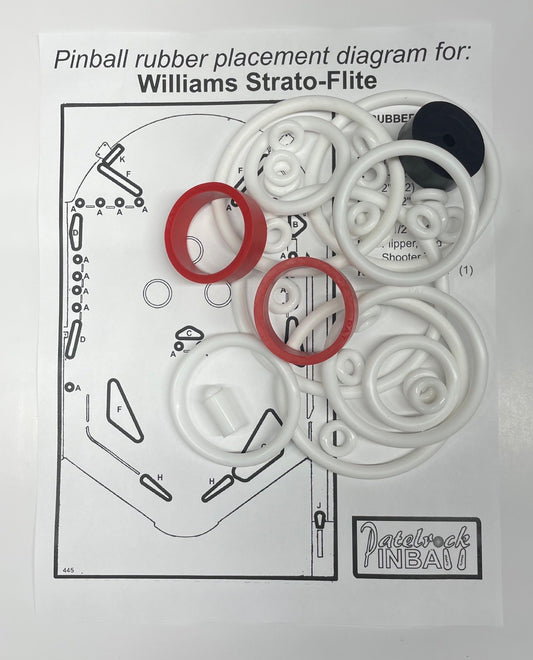 Williams Strato-Flite Pinball Machine Maintenance Kit