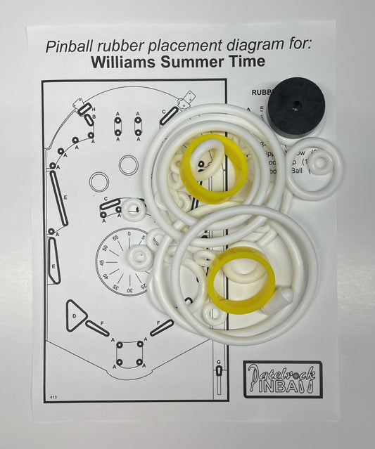 Williams Summer Time Pinball Machine Maintenance Kit
