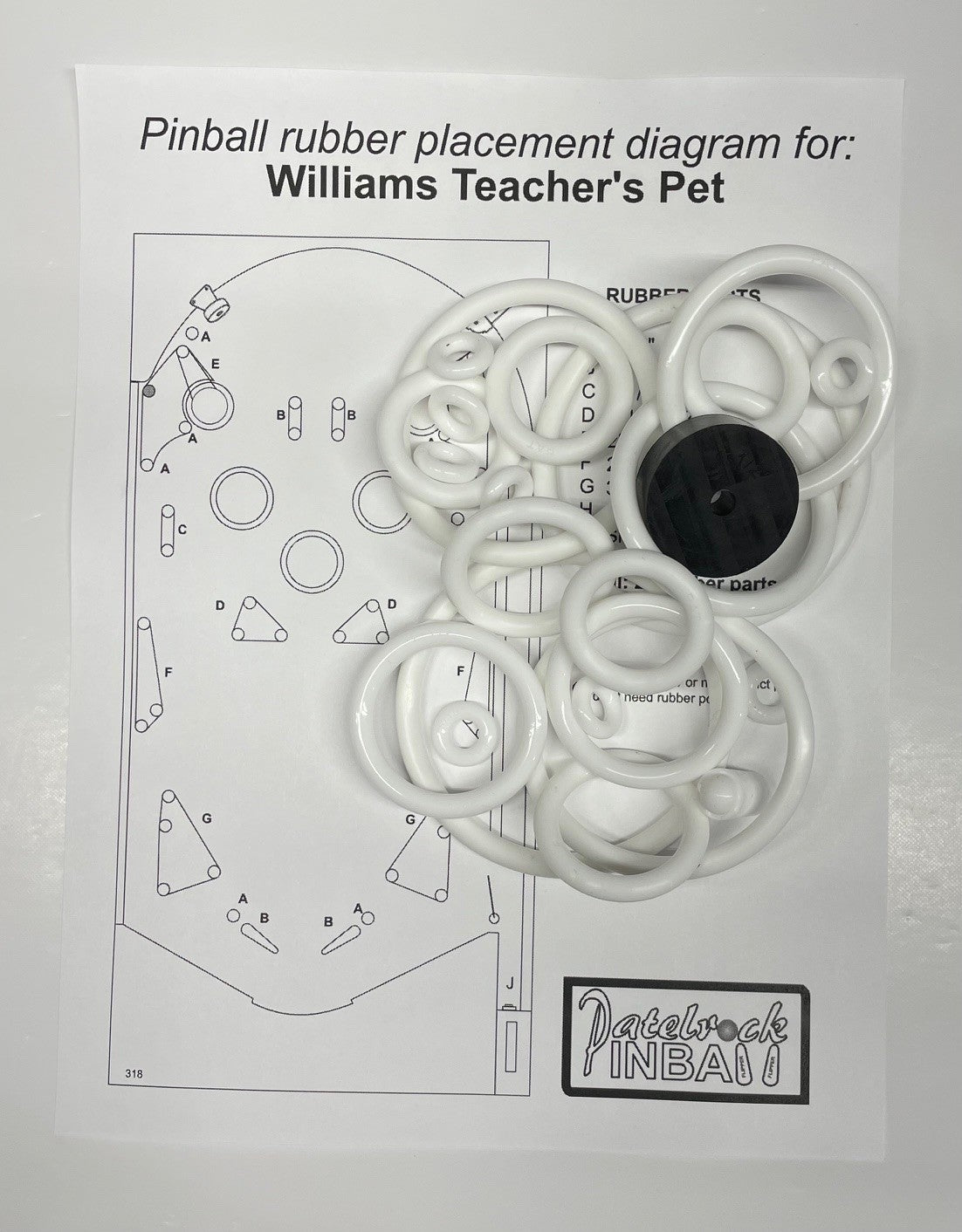 Williams Teacher's Pet Pinball Machine Maintenance Kit
