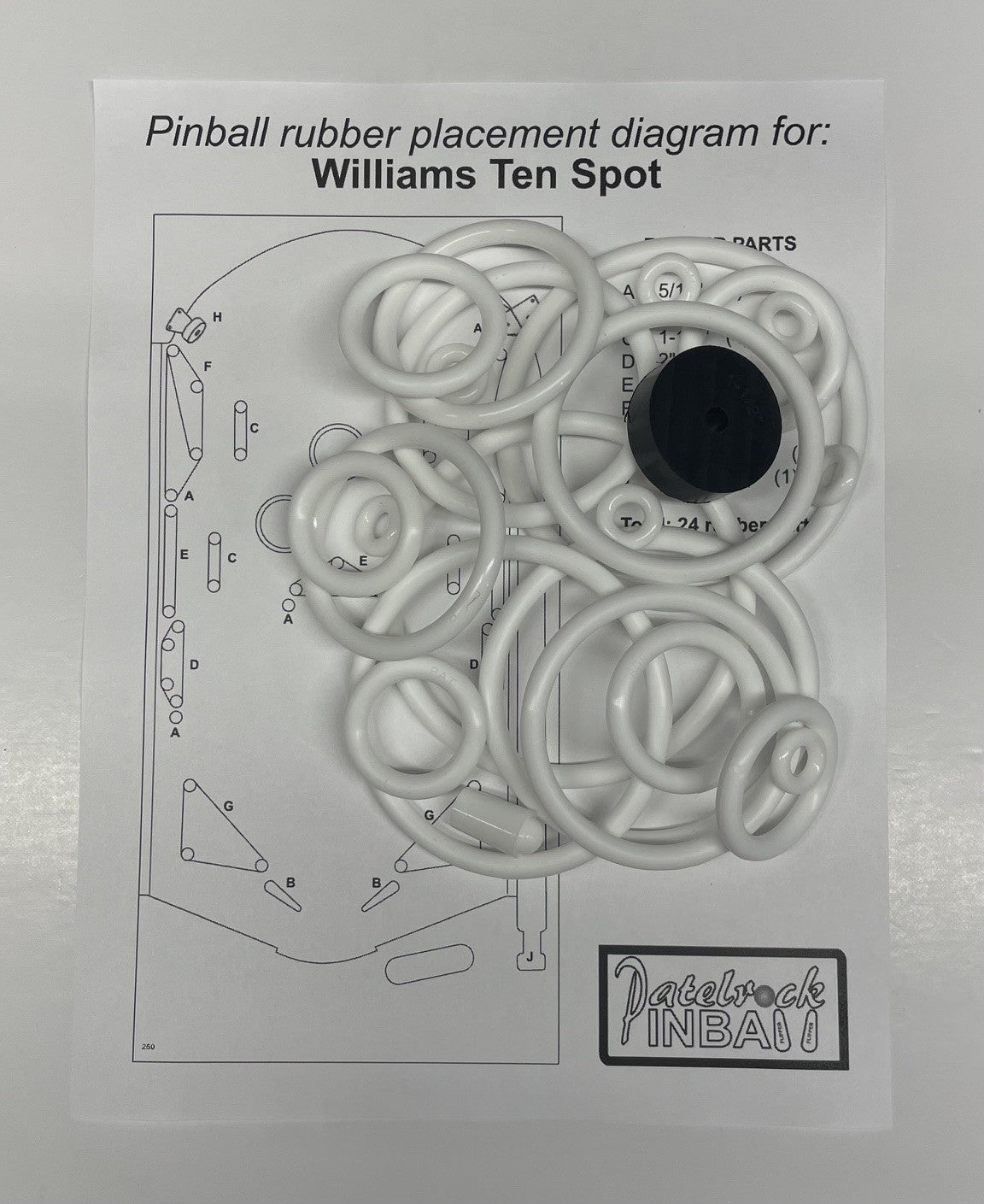 Williams Ten Spot Pinball Machine Maintenance Kit