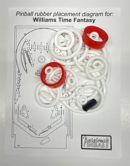 Williams Time Fantasy Pinball Machine Maintenance Kit