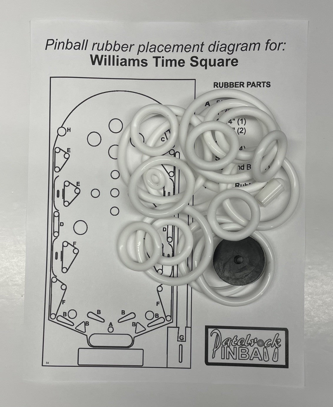 Williams Times Square Pinball Machine Maintenance Kit