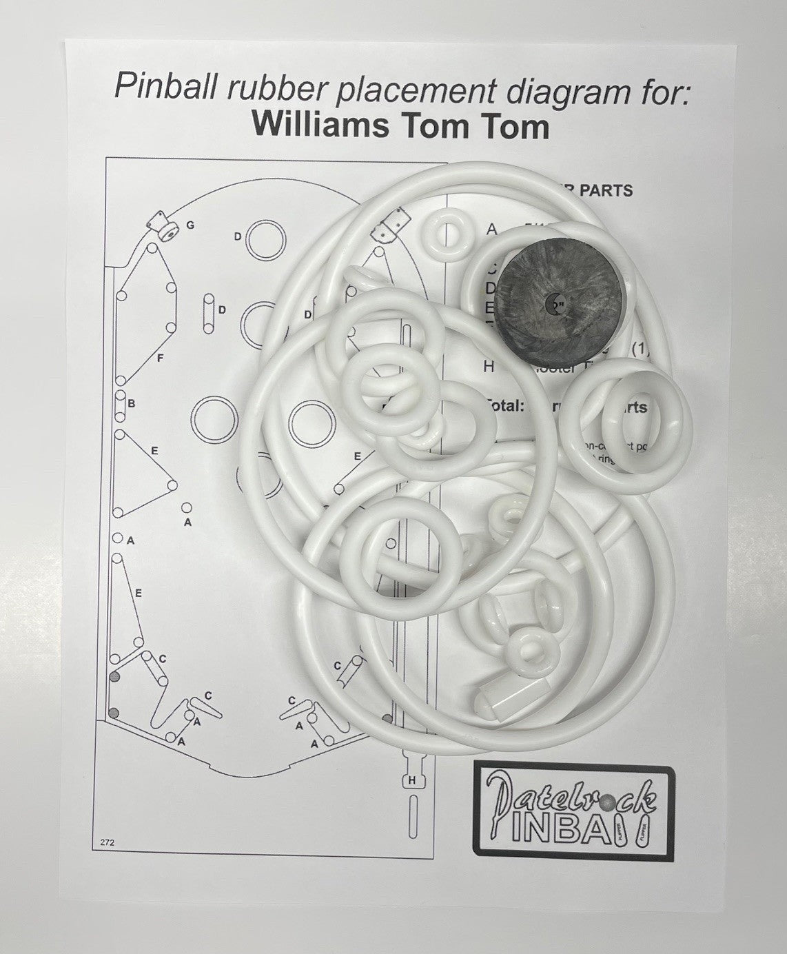 Williams Tom Tom Pinball Machine Maintenance Kit