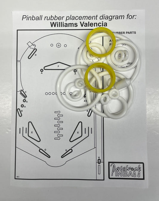 Williams Valencia Pinball Machine Maintenance Kit