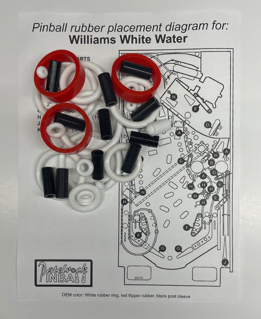 Williams White Water Pinball Machine Maintenance Kit