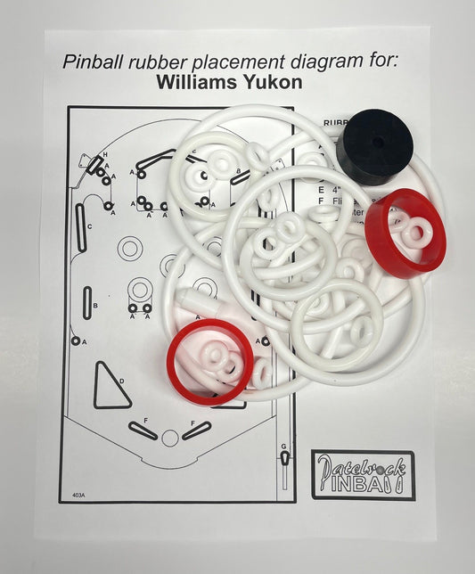 Williams Yukon Special Pinball Machine Maintenance Kit