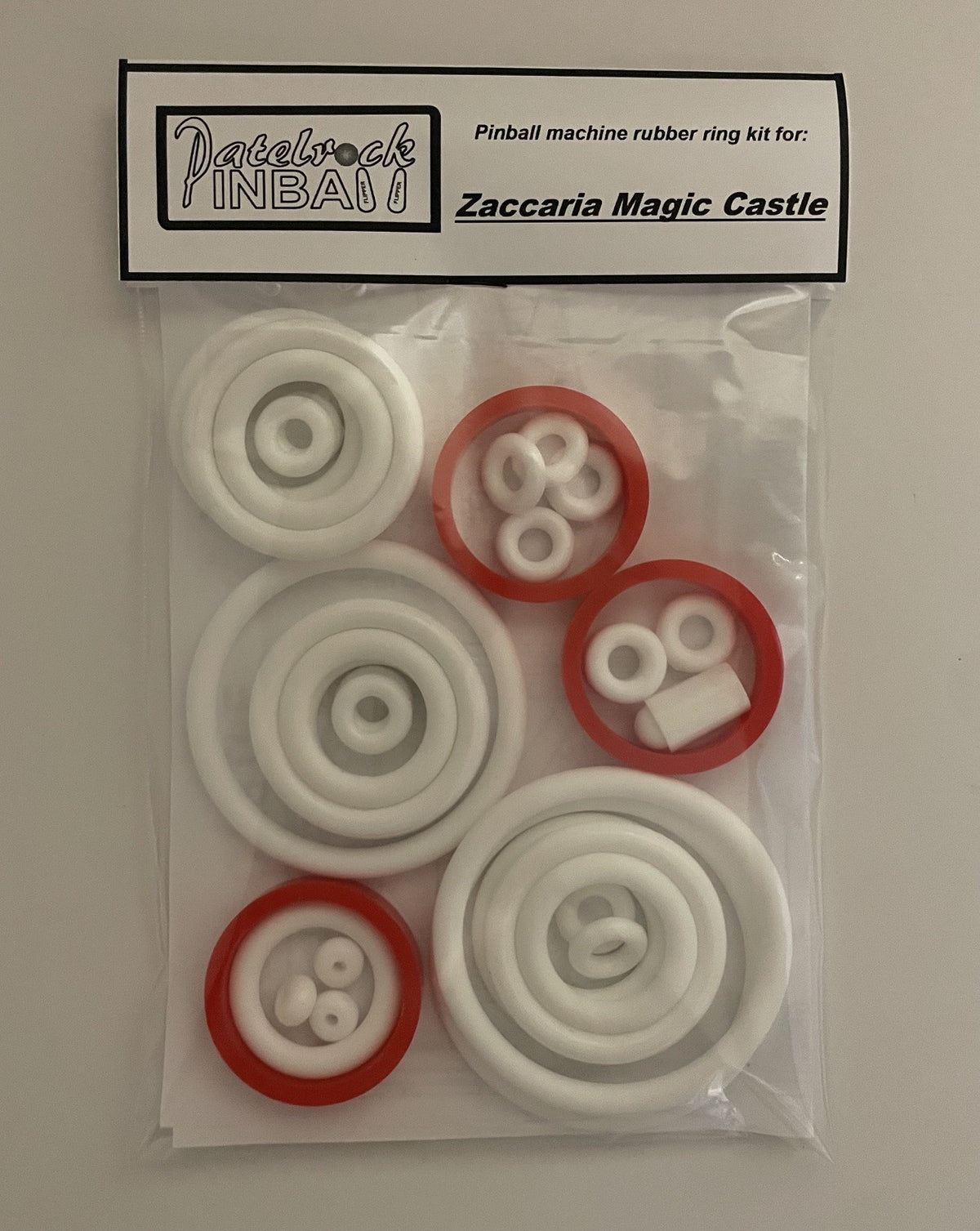 Zaccaria Magic Castle Pinball Machine Rubber Ring Kit