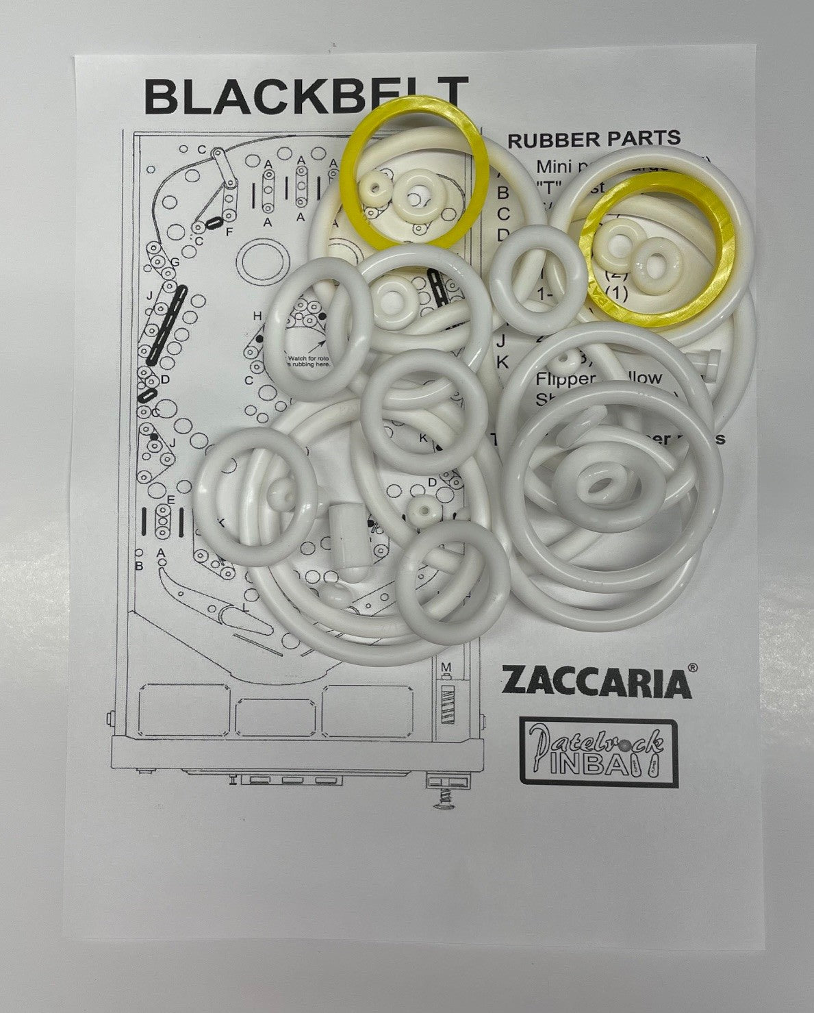 Zaccaria Blackbelt Pinball Machine Maintenance Kit