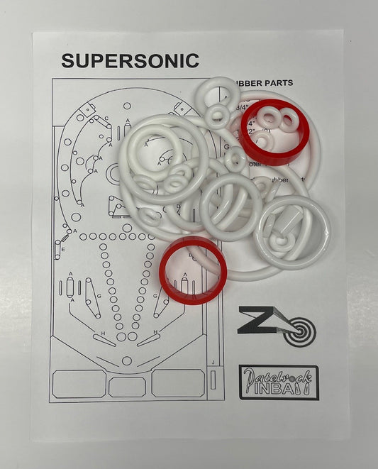 Zaccaria Supersonic Pinball Machine Maintenance Kit