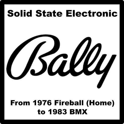 BALLY MIDWAY '89 TO '99