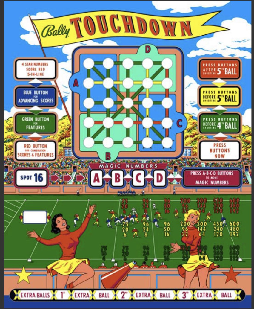 Touchdown | Bally | Bingo