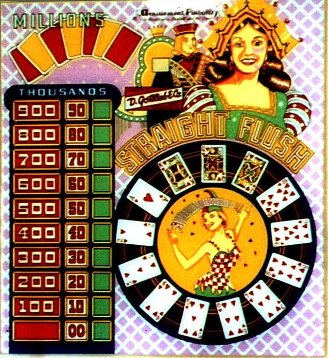 Straight Flush | Gottlieb