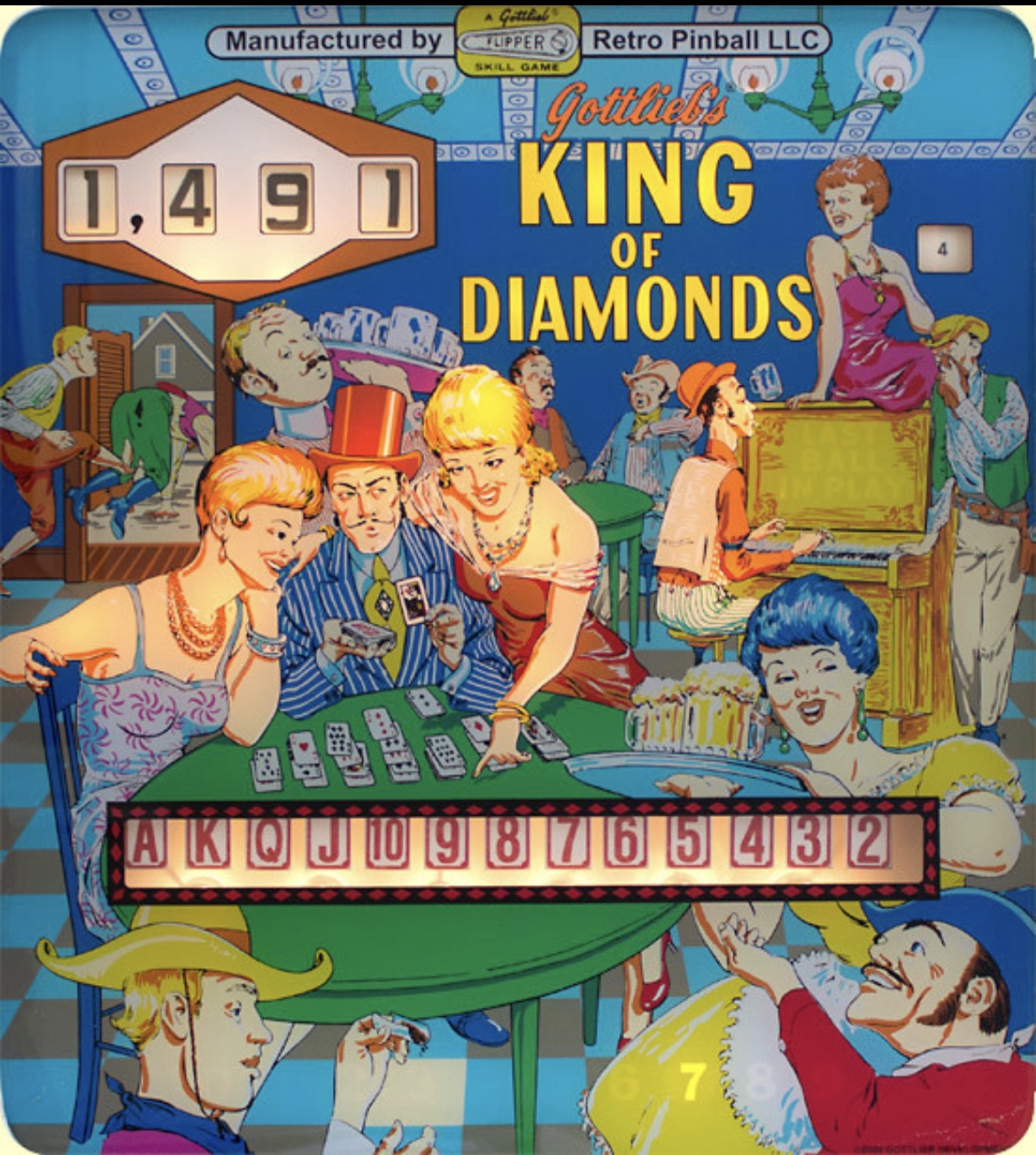 King of Diamonds | Retro Pinball LLC
