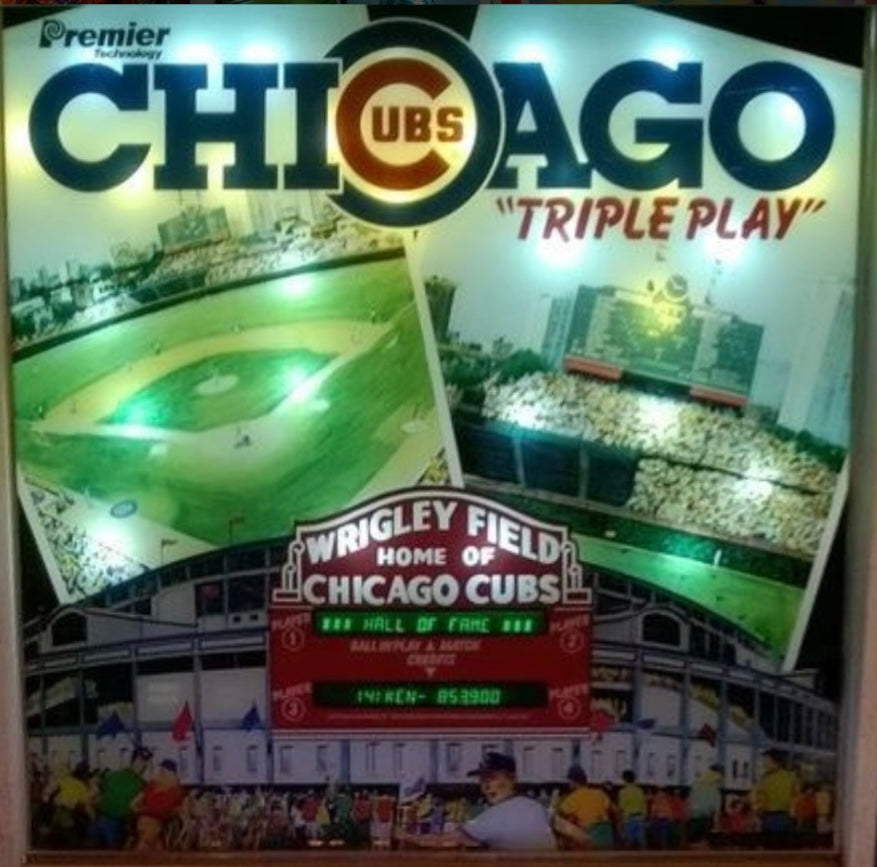 Chicago Cubs Triple Play
