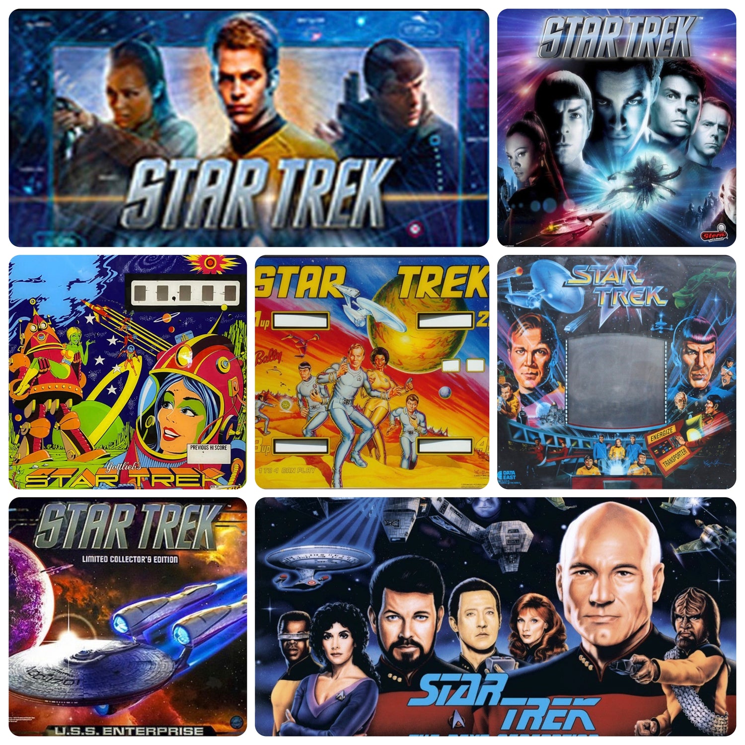 Star Trek | ALL VERSION | MANUFACTURER