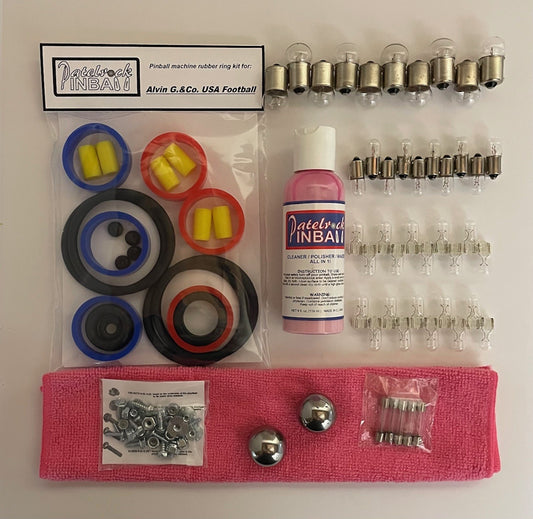 Alvin G.&CO. USA Football Pinball Machine Maintenance Kit