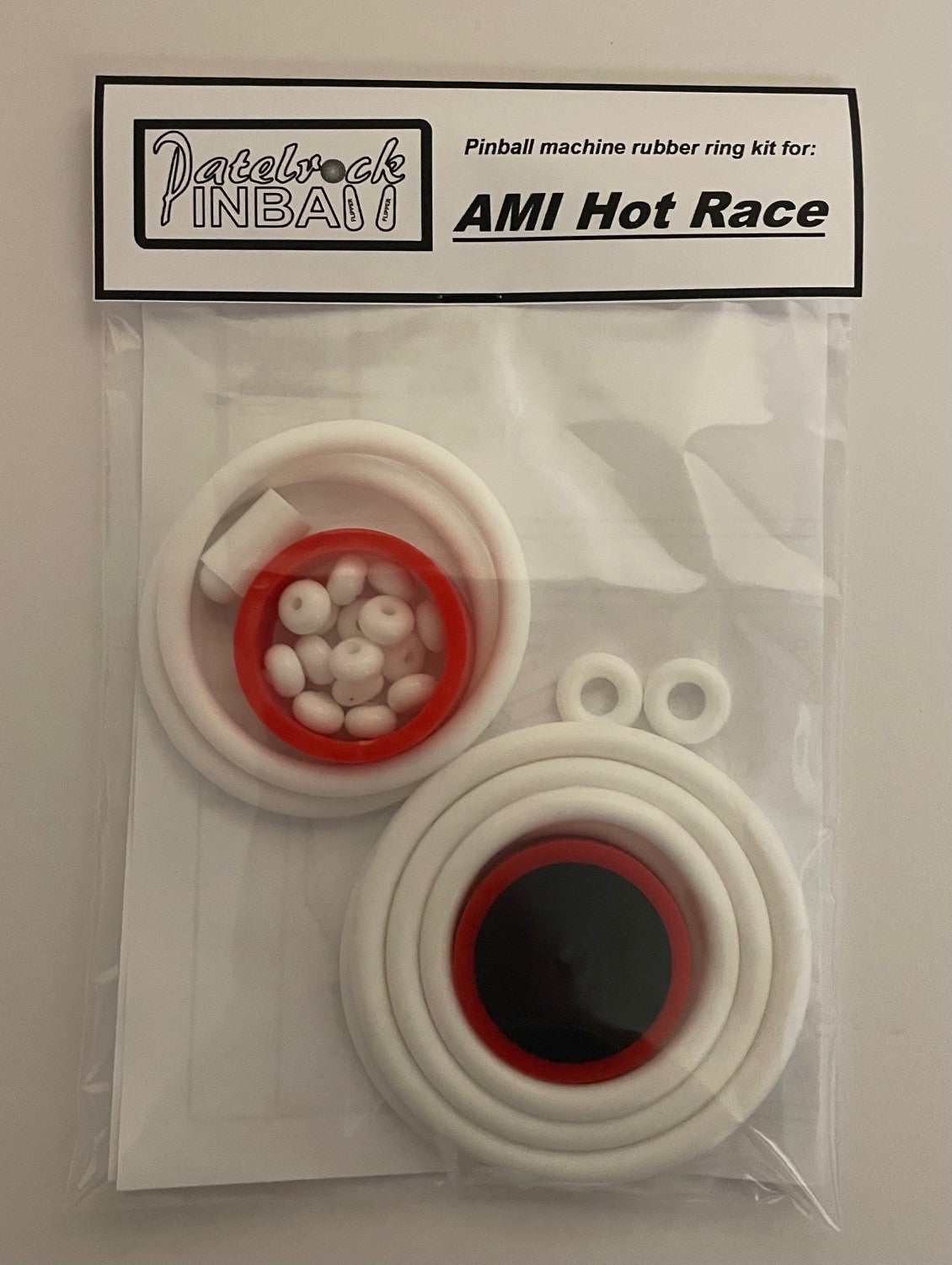 AMI Hot Race Pinball Machine Rubber Ring Kit