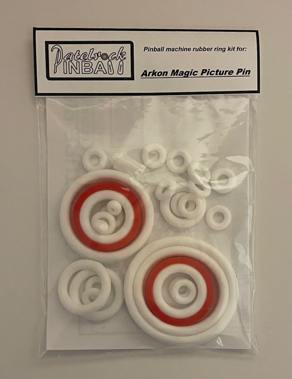 Arkon Magic Picture Pin Pinball Machine Rubber Ring Kit