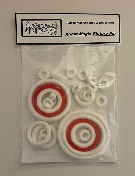 Arkon Magic Picture Pin Pinball Machine Rubber Ring Kit