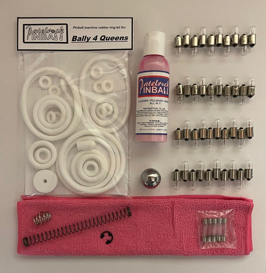 Bally 4 Queens Pinball Machine Maintenance Kit