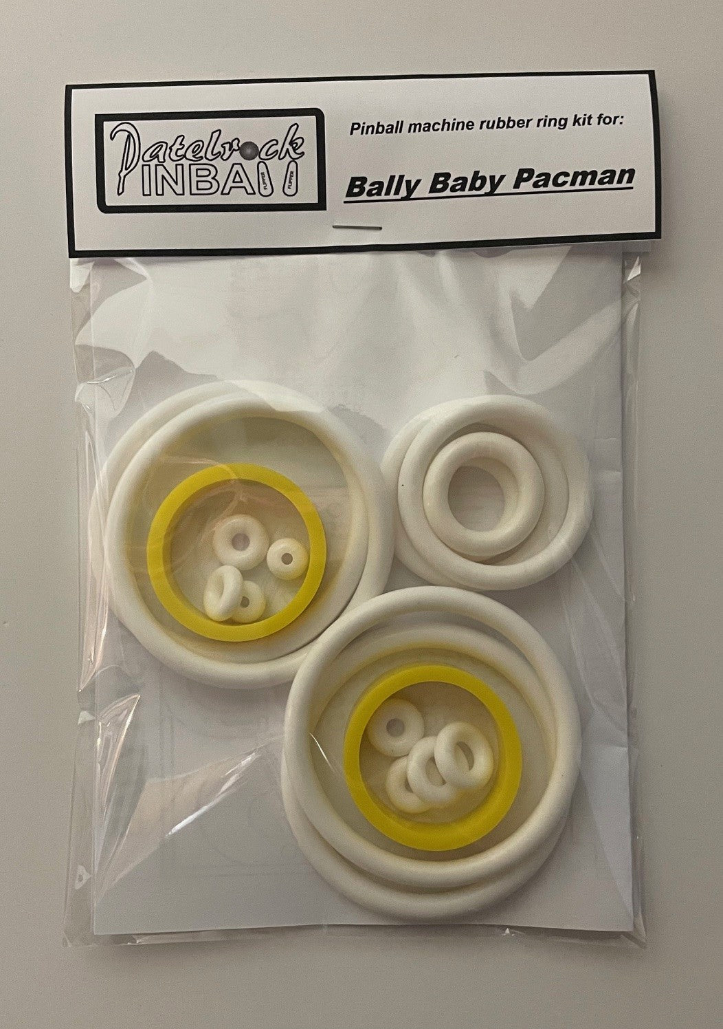 Bally Baby Pac Man Pinball Machine Rubber Ring Kit