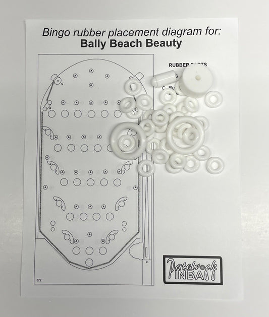 Bally Beach Beauty Bingo Machine Maintenance Kit