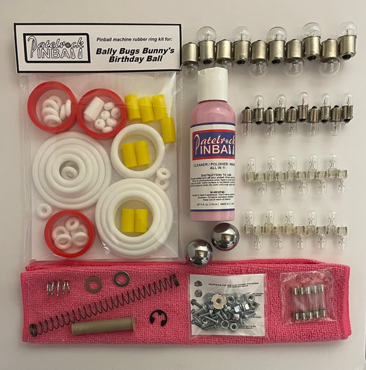 Bally Bugs Bunny's Birthday ball Pinball Machine Maintenance Kit